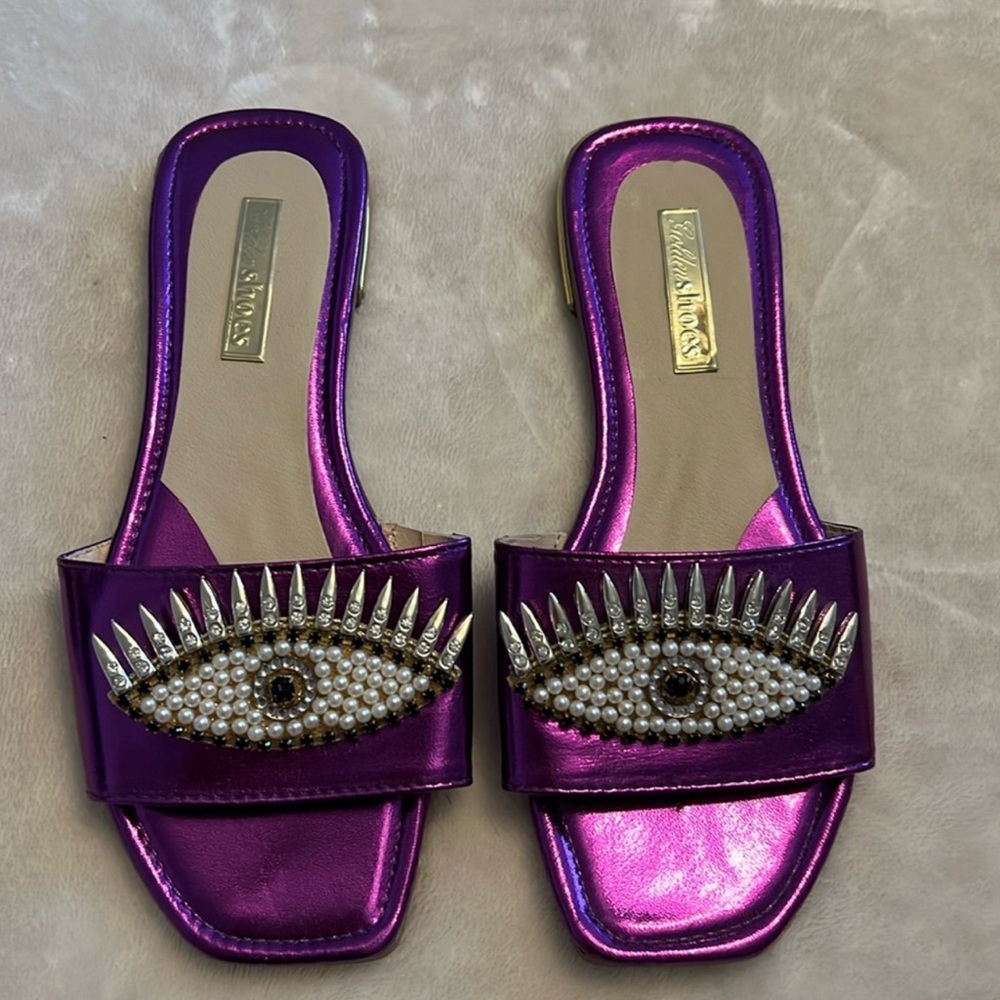 Evil eye sandals 🧿